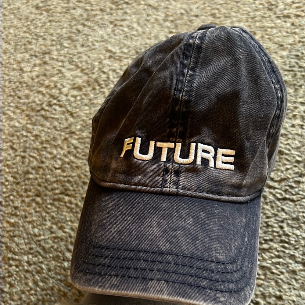 Future Dark Blue Jean Hat